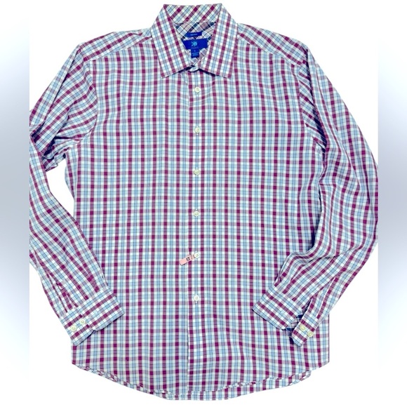 Egara size large button down non iron excellent like-new condition 100% cotton - Picture 1 of 3